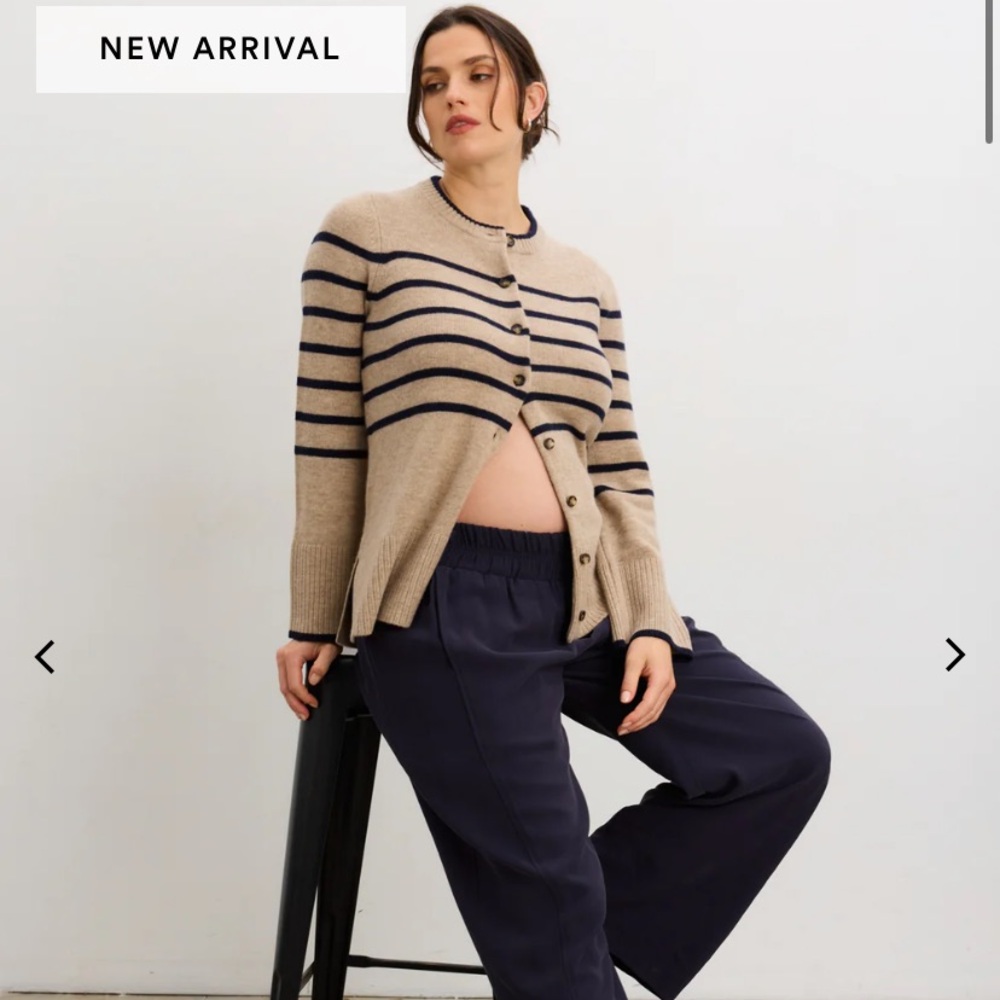 Hatch Celine Contour Cardigan 100% Merino Wool